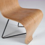m20426 Original Bellevue Chair by André Bloc, France 1950