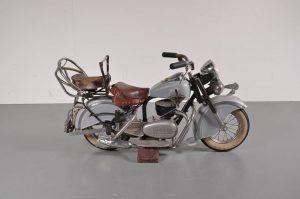 Rare Lenaerts Carousel Motorbike, Belgium, 1950s
