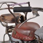 Rare Lenaerts Carousel Motorbike, Belgium, 1950s