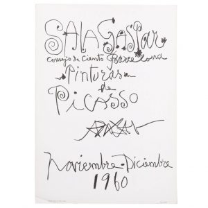 Original Picasso Lithography, 1960