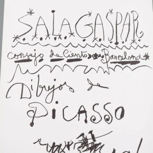 Original Picasso Lithography, 1960