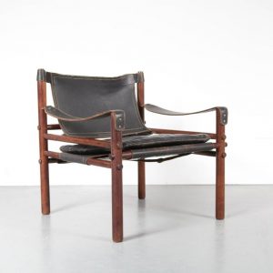 Arne Norell Safari Chair Model Sirocco, Sweden, 1960 2