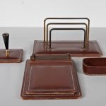 Jacques Adnet Attributed Office Set