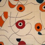 Unique Jan Snoeck Wall-Mounted Rug, Netherlands, 1990s
