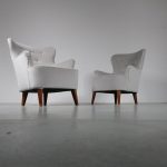 Pair of Theo Ruth Lounge Chairs for Artifort, the Netherlands, 1950