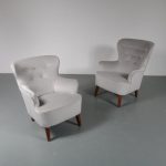 Pair of Theo Ruth Lounge Chairs for Artifort, the Netherlands, 1950