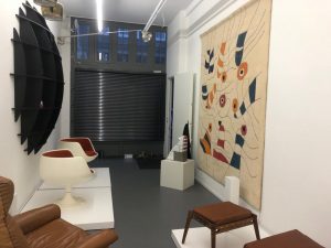 Cognac exhibition Galerie Gaudium, vintage furniture Amsterdam