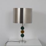 L4574 19y0s Table lamp in chrome metal with glass Nanny Still Raak / Netherlands
