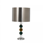 L4574 19y0s Table lamp in chrome metal with glass Nanny Still Raak / Netherlands