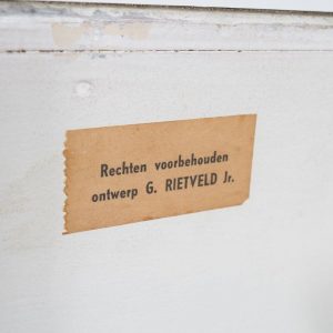 m24798 1950s Sideboard with glass sliding doors Gerrit Rietveld Jr. Netherlands