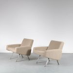 m23284 Pair of Vintage Lounge Chairs by Joseph André Motte for Artifort, 1965