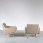 m23284 Pair of Vintage Lounge Chairs by Joseph André Motte for Artifort, 1965