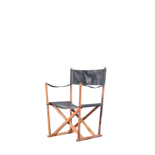 m25385-8 “MK16” Safari Chairs by Mogens, Denmark 1930