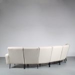 m11426a 1950s element sofa / corner sofa with new upholstery by Pierre Guariche for Airborne, Fraince