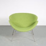m25903 1960s "Orange Slice" chair with new upholstery Pierre Paulin Artifort, Netherlands
