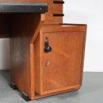 FL4 Colonial Haagse School Desk with Stool, Indonesia 1930