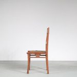 FL11 Chair by Gerrit Willem Dijsselhof for E.J. van Wisselingh, the Netherlands 1900