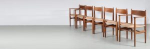 Set of 6 “CH36” Dining Chairs by Hans J. Wegner for Carl Hansen & Son, Denmark 1950