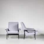 m26691 French Armchairs by ARP for Steiner, 1950s, Set of 2