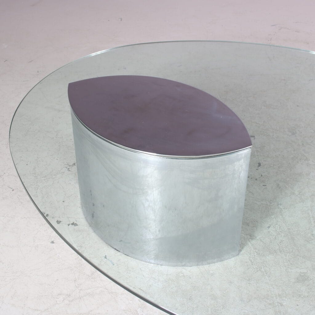 m26698 Cini Boeri Lunario Coffee Table for Gavina, Italy 1970