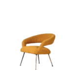 INC171 1950s DU55 Easy chair on wooden legs Gastone Rinaldi RIMA, Italy