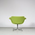 m27432 1960s Big Tulip Chair with new upholstery Pierre Paulin Artifort, Netherlands