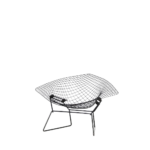 m27543 Harry Bertoia Big Diamond Chair for Knoll International, USA 1960