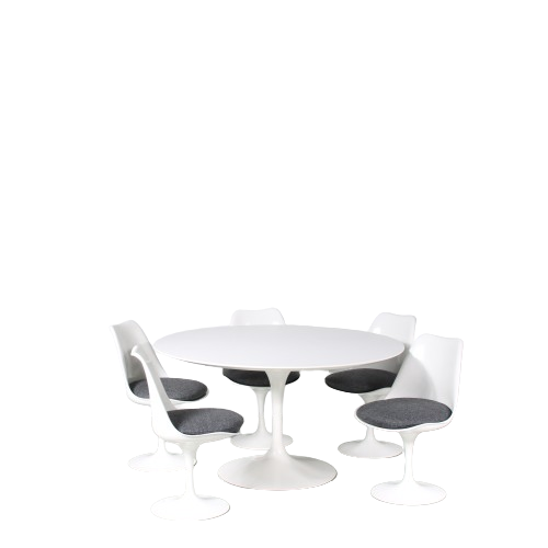 m27258 1960s Dining set by Eero Saarinen for Knoll International, USA