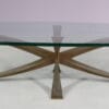 m27486 Brass Coffee Table by Michel Mangematin & Roger Bruny, France 1960