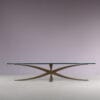 m27486 Brass Coffee Table by Michel Mangematin & Roger Bruny, France 1960