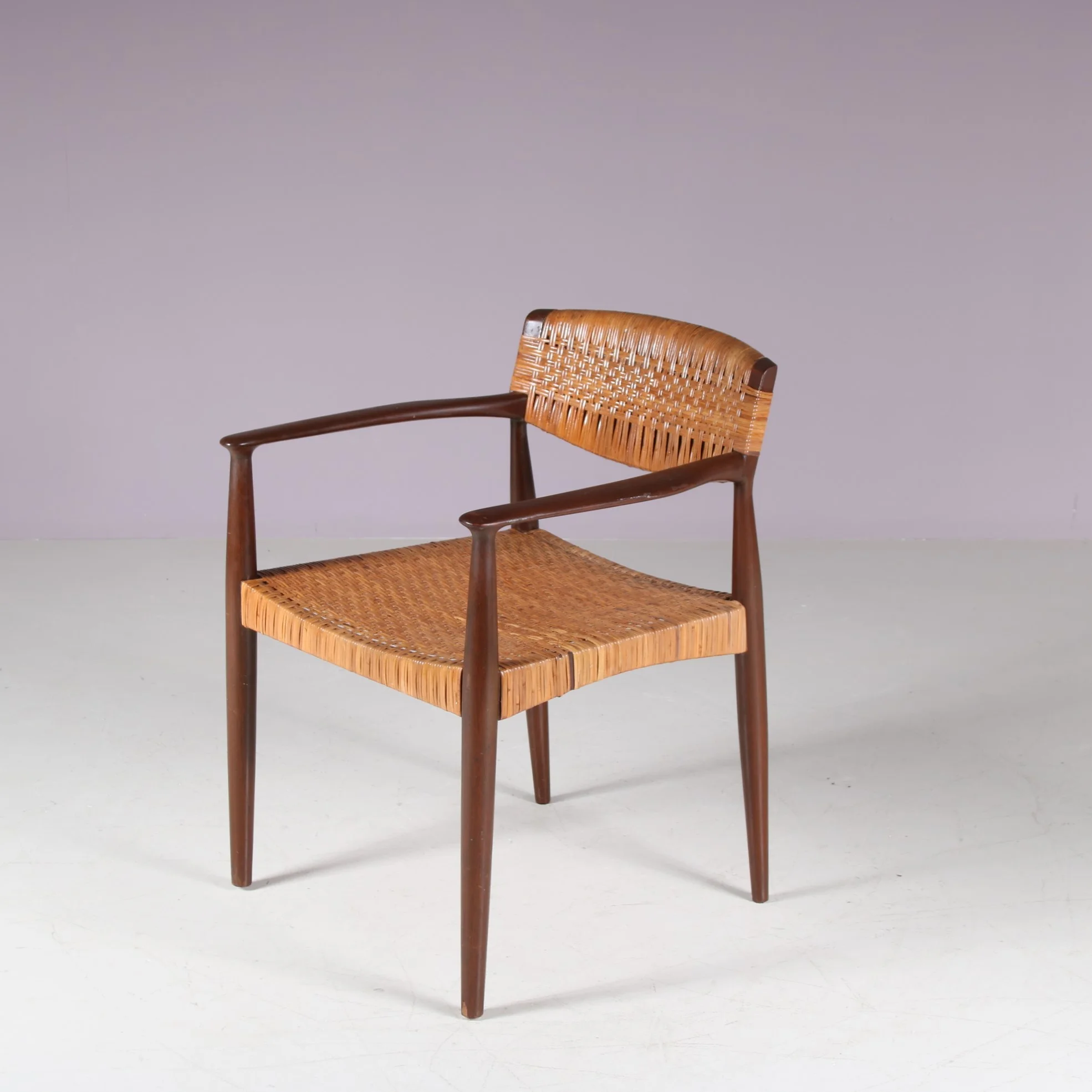 Side chair by Einar Larsen & Aksel Bender Madsen for Willy Beck