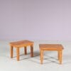 m27974 Pair of Pine Stools from Sweden, 1940