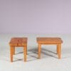 m27974 Pair of Pine Stools from Sweden, 1940