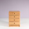 m24644B 1960s Pine drawer cabinet by Charlotte Perriand for Les Arcs, France