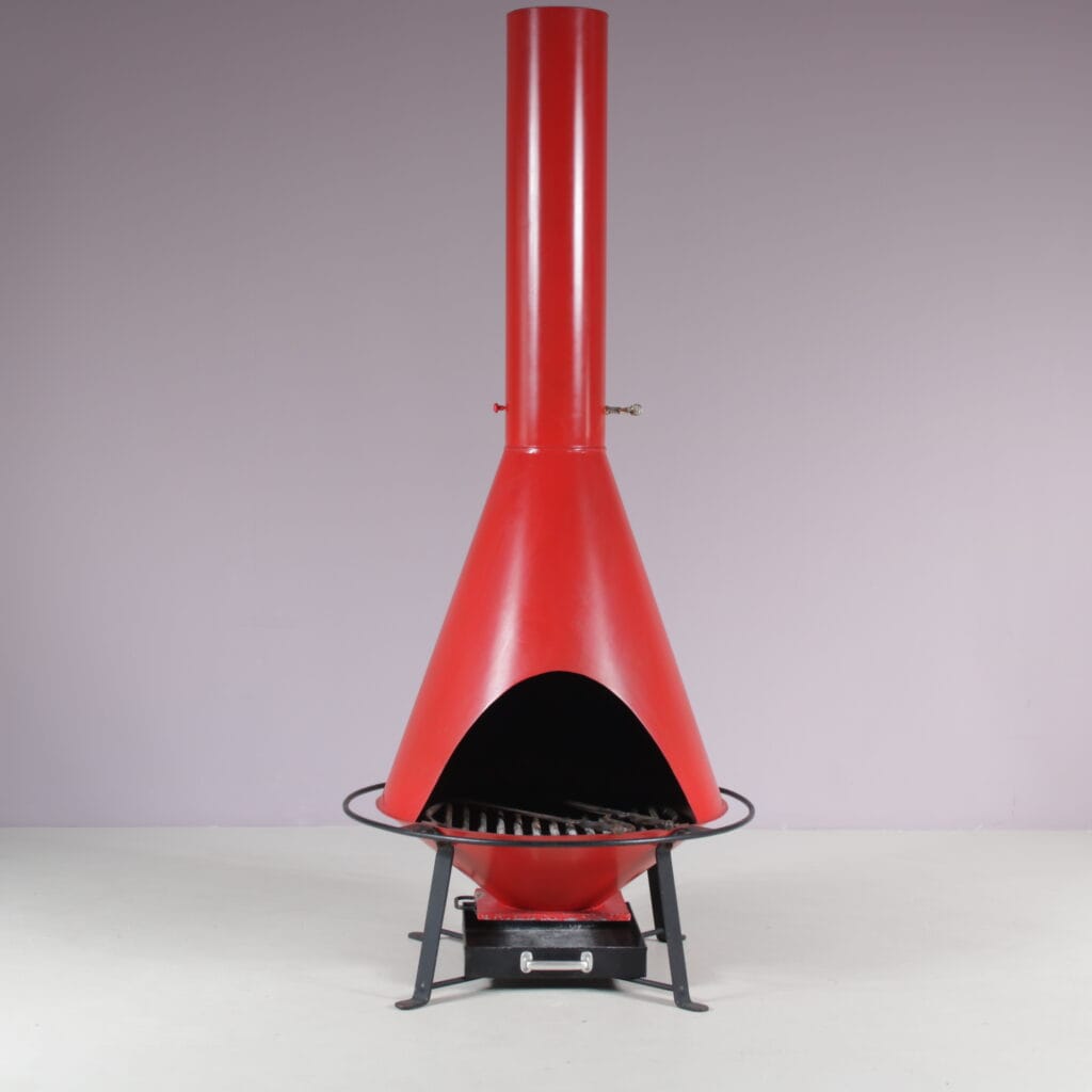 m25562 Fire hood Wood burner fireplace, 1970