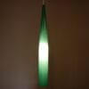 L5292A 1960s Hanging lamp in blue glass / Alessandro Pianon / Vistosi, Italy