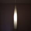 L5292C 1960s Hanging lamp in grey glass Alessandro Pianon Vistosi, Italy
