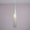L5292C 1960s Hanging lamp in grey glass Alessandro Pianon Vistosi, Italy