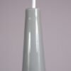 L5292C 1960s Hanging lamp in grey glass Alessandro Pianon Vistosi, Italy