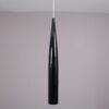 L5292B 1960s Hanging lamp in black glass / Alessandro Pianon / Vistosi, Italy