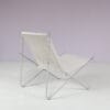 m28139 2020s Easy chair PK4 in chrome metal with rope / Poul Kjaerholm / Fritz Hansen, Denmark