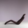 m28173-5 1970s "Bouloum" Chair with brown fabric upholstery / Olivier Mourgue / Arconas, Canada