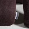 m28173-5 1970s "Bouloum" Chair with brown fabric upholstery / Olivier Mourgue / Arconas, Canada