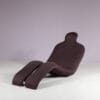 m28173-5 1970s "Bouloum" Chair with brown fabric upholstery / Olivier Mourgue / Arconas, Canada
