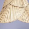 INC240 1970s Uchiwa Hanging lamp in bamboo and paper in the style of Ingo Maurer Germany